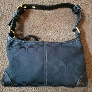 Coach Black Shoulder Bag
